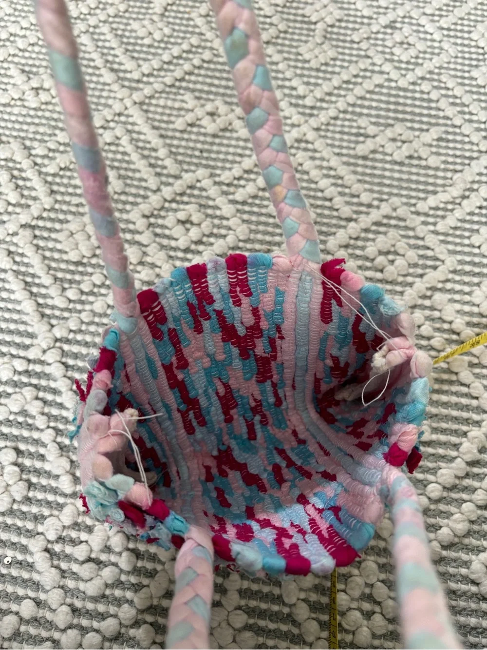Kids cute bag Bundle | Sequin Peace Sign Crossbody + Handmade Tote